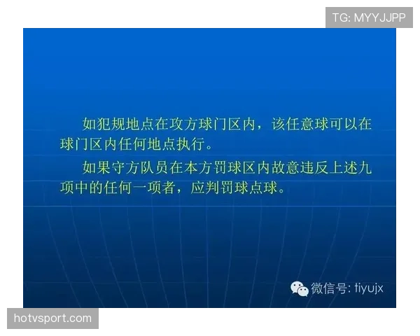 任意球规则中的判罚条件与裁判执行细节解析